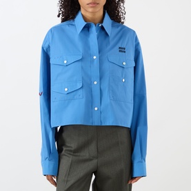 Logo Flap Pocket Overshirt
