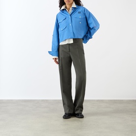 Logo Flap Pocket Overshirt