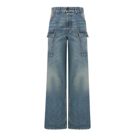 High-Rise Straight Leg Jeans