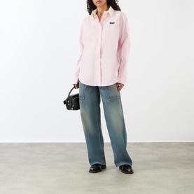 High-Rise Straight Leg Jeans