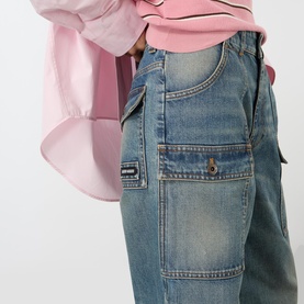 High-Rise Straight Leg Jeans