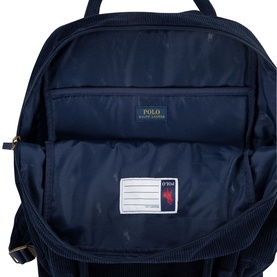 Pony Logo Corduroy Backpack