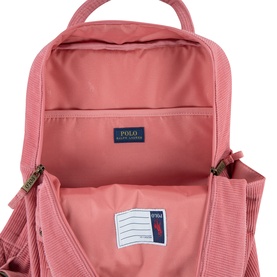 Pony Logo Corduroy Backpack