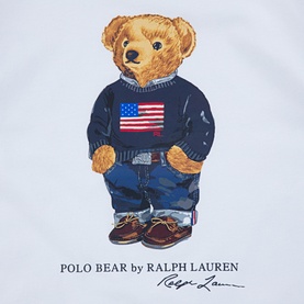 Polo Bear Logo Two-Piece Sleep Set