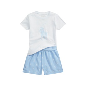 Pony Logo Two-piece Sleep Set