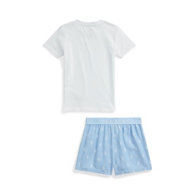 Pony Logo Two-piece Sleep Set