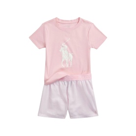 Pony Logo Two-piece Sleep Set