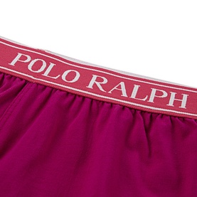 Bear Polo Player Logo Two-Piece Sleep Set