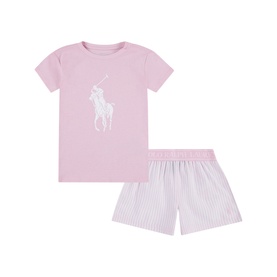 Pony Logo Two-piece Sleep Set