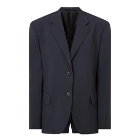 Single-Breasted Oversized Blazer