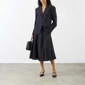Single-Breasted Oversized Blazer