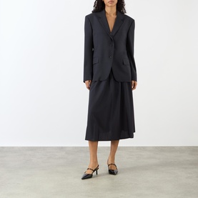 Single-Breasted Oversized Blazer