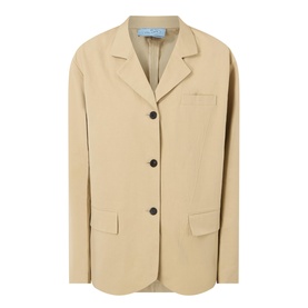 Single-Breasted Oversized Blazer