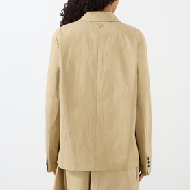 Single-Breasted Oversized Blazer
