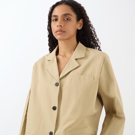 Single-Breasted Oversized Blazer