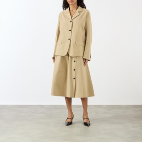 Single-Breasted Oversized Blazer