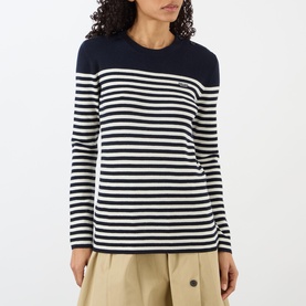 Logo Striped Sweater