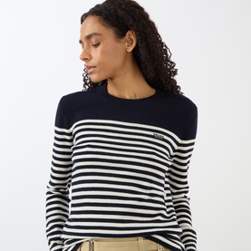 Logo Striped Sweater