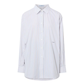 Logo Pinstripe Relaxed Shirt