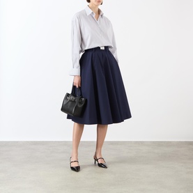Logo Pinstripe Relaxed Shirt