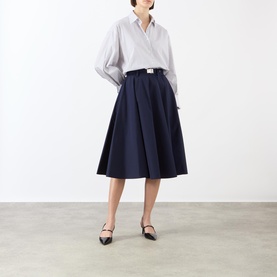 Logo Pinstripe Relaxed Shirt