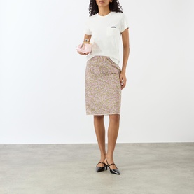 Ditsy Floral Pencil Skirt