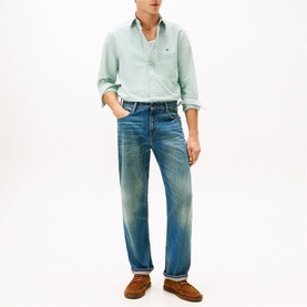 Logo Flag Single Cuff Oxford Shirt