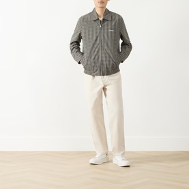 Beck Checked Logo Shirt Jacket