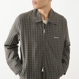 Beck Checked Logo Shirt Jacket