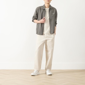 Beck Checked Logo Shirt Jacket