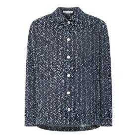 Castor Denim Flecked Overshirt