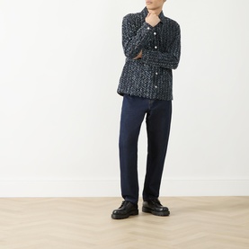Castor Denim Flecked Overshirt