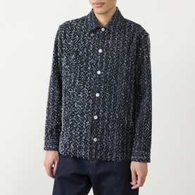Castor Denim Flecked Overshirt