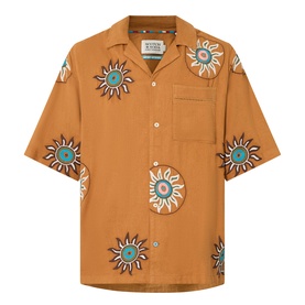 Embroidery Bowling Shirt