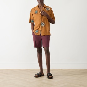 Embroidery Bowling Shirt