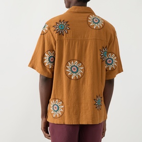 Embroidery Bowling Shirt