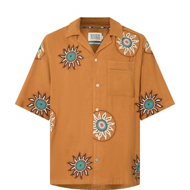 Embroidery Bowling Shirt