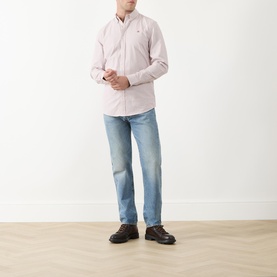 Logo Stripe Oxford Shirt
