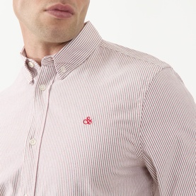 Logo Stripe Oxford Shirt