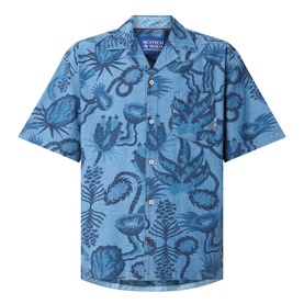 Printed Chambray Shirt