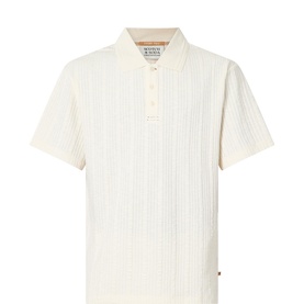 Structured Rib Polo Shirt