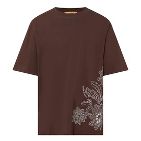 Embroidered Floral T-Shirt