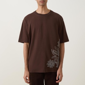 Embroidered Floral T-Shirt