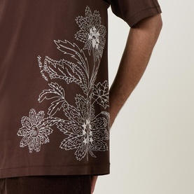 Embroidered Floral T-Shirt