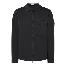 Logo Zip Overshirt
