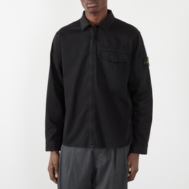 Logo Zip Overshirt