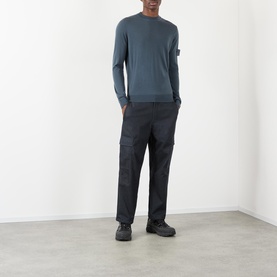 Logo Fine Knit Sweater