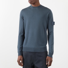 Logo Fine Knit Sweater