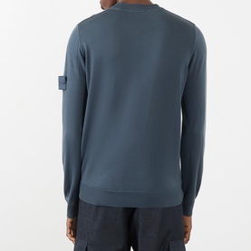 Logo Fine Knit Sweater