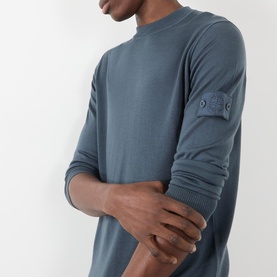 Logo Fine Knit Sweater